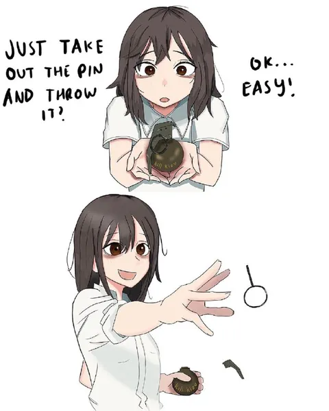 Just Take Out the Pin