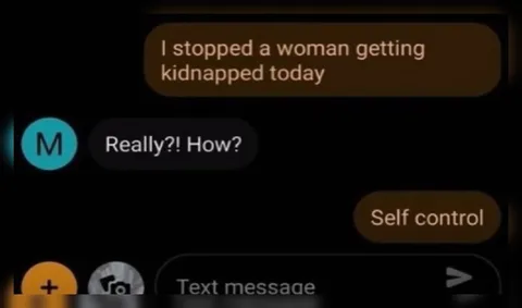 Self-Control Kidnapping Joke