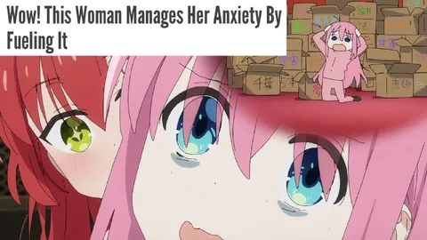 Woman Fuels Her Anxiety