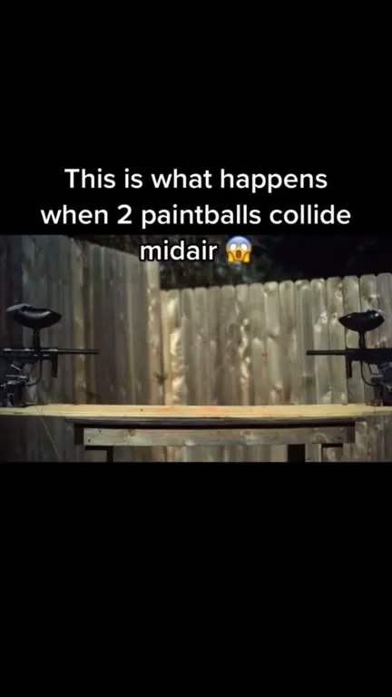 When Paintballs Collide