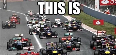 This Is Formula One Chaos