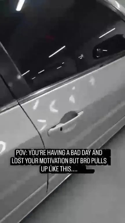 Bro Pulls Up Motivated