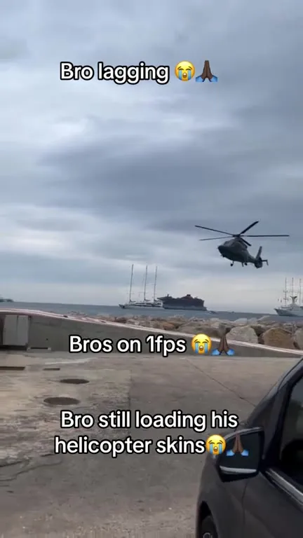 Bro Still Loading Helicopter Skins