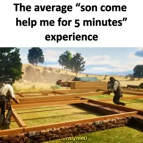 Son Come Help Me Build a House