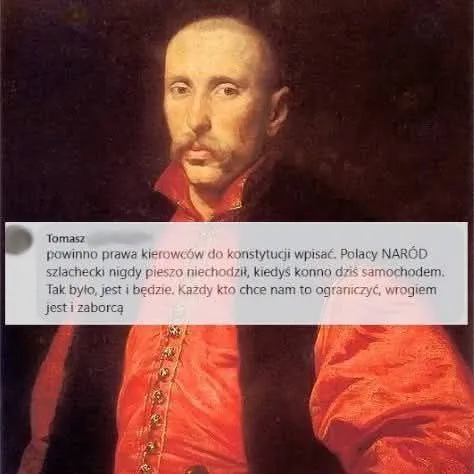 NARÓD szlachecki i samochody