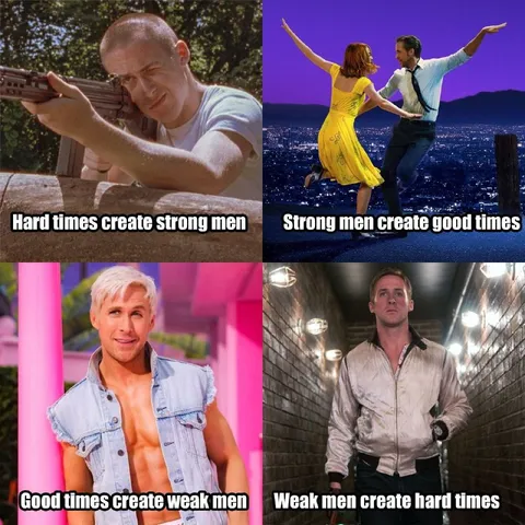 Hard Times Create Strong Men