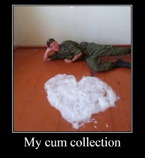My Cum Collection Soldier