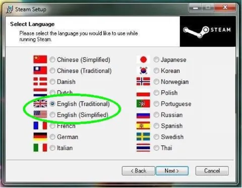 English Traditional or Simplified