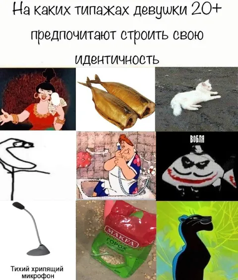 Типажи девушек 20+