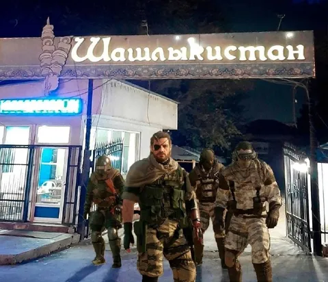 Шашлыкистан: спецназ за шашлыком