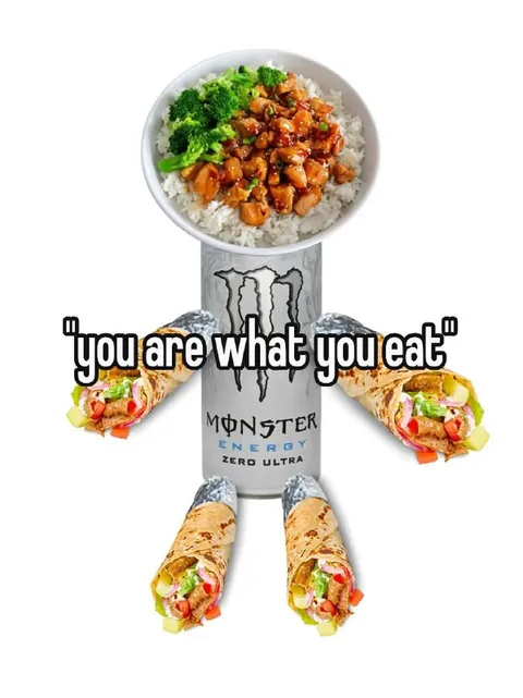 You Are What You Eat Monster