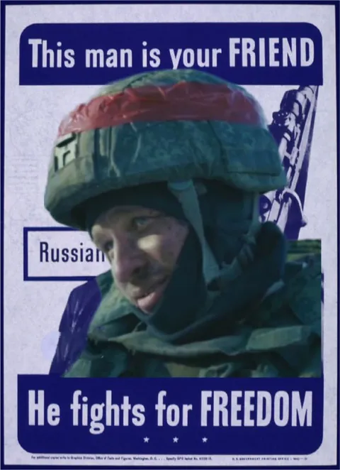 Russian Soldier Fights for Freedom