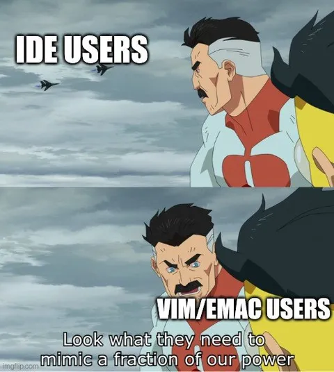 IDE Users vs Vim Users