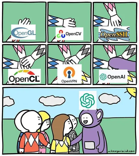 OpenAI Hugs All the Open Tools