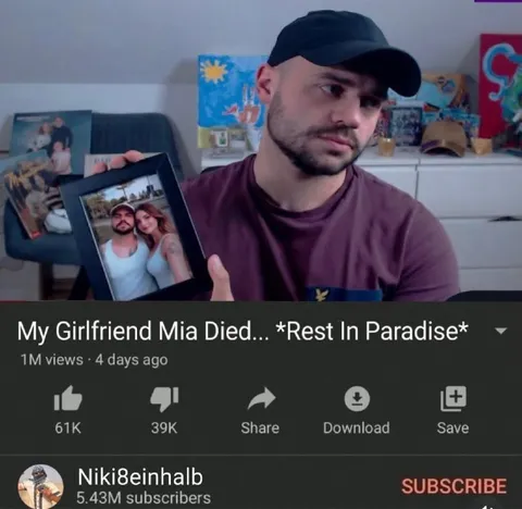 My Girlfriend Mia Died