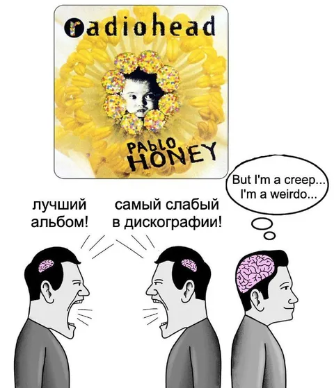 Pablo Honey — лучший альбом Radiohead