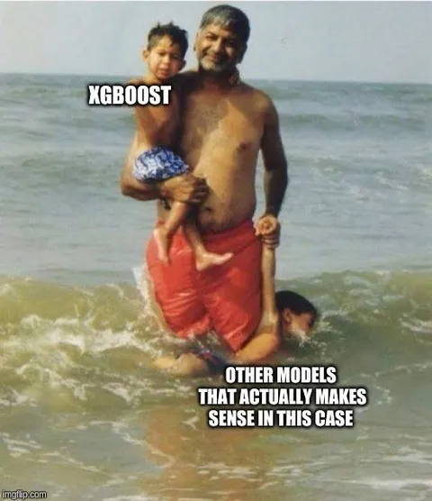 XGBoost Versus Other Models