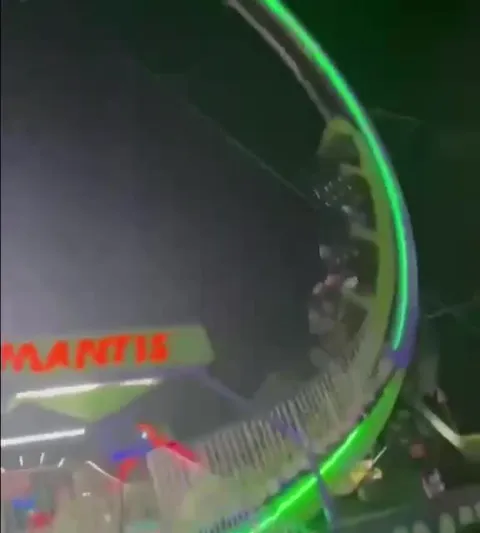 Mantis Ride Spins Upside Down