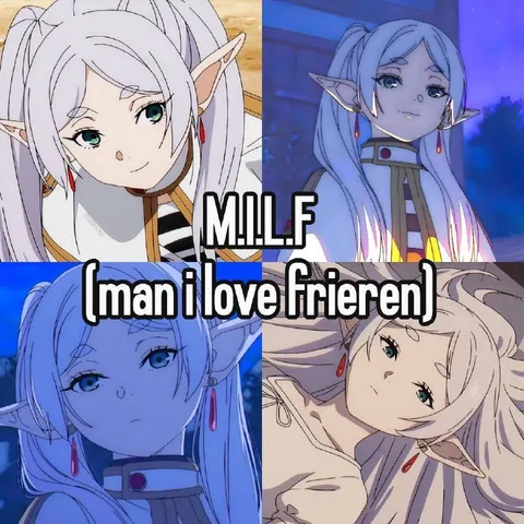 Man I Love Frieren Elf Girls