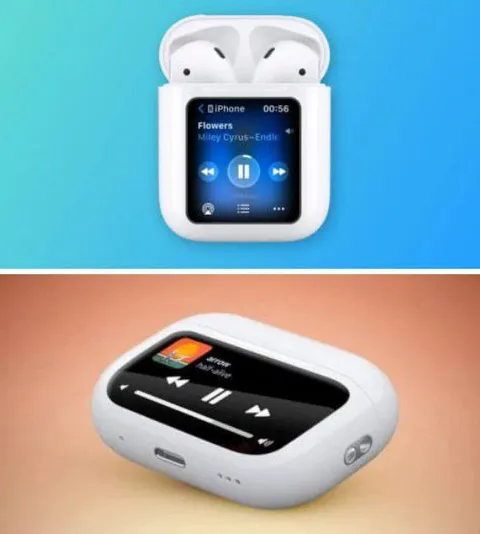 Чехол для AirPods с экраном