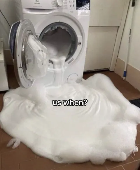 Washing Machine Foam Disaster