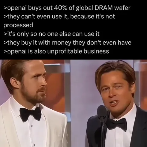 OpenAI DRAM wafer economics