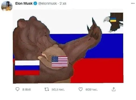 Россия, Украина и Илон Маск