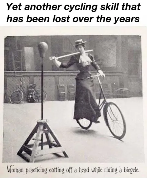 Lost Cycling Skill