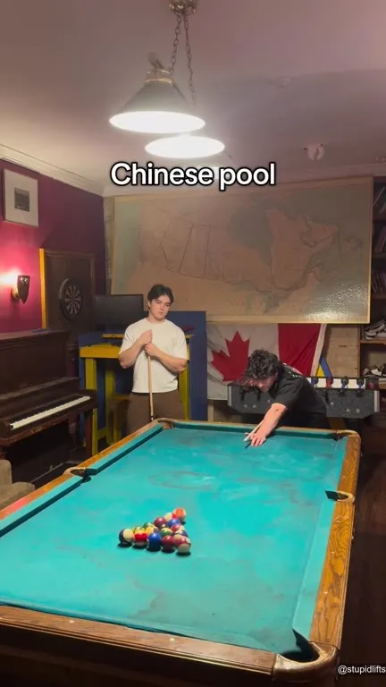 Chinese Pool Break Gone Wrong
