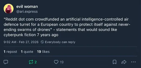 Cyberpunk Fiction Becomes Reality