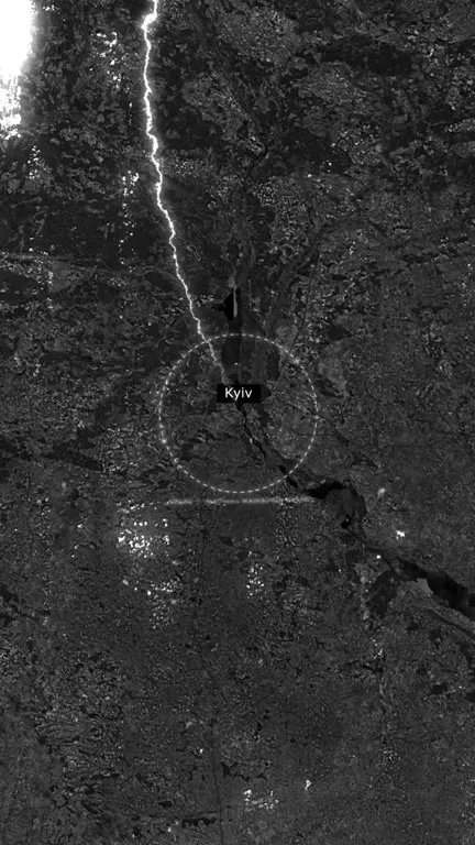 Nuclear Blast Over Kyiv