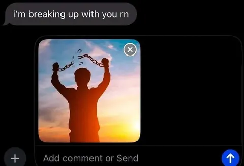 Breaking Up Means Freedom