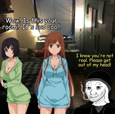 Imaginary Anime Roommates