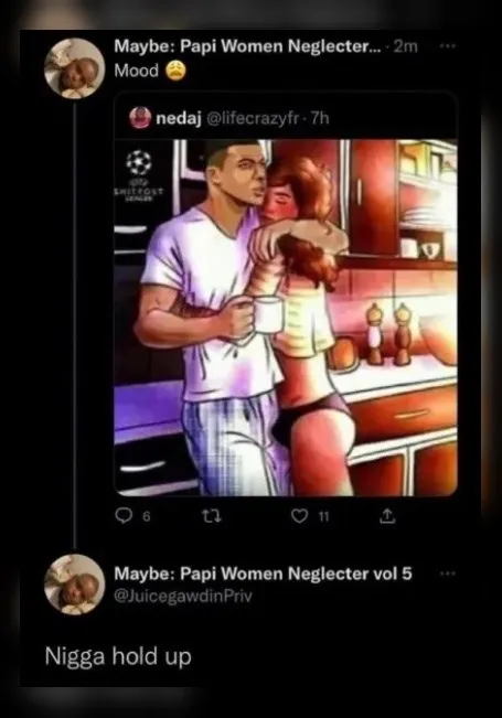 Papi Women Neglecter Hold Up