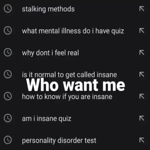 Insane Quiz Search History