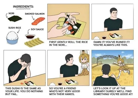 Sushi Making Life Advice