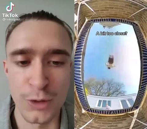 A Bit Too Close Trampoline
