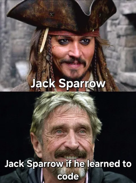 Jack Sparrow If He Learned to Code