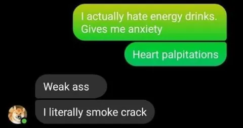 Energy Drinks Anxiety Reply
