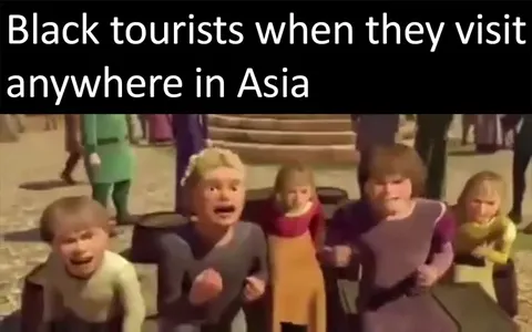 Black Tourists Visit Asia