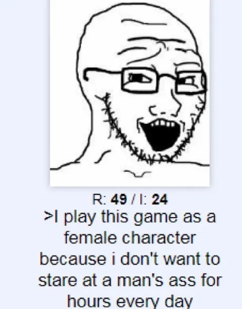 Female Character Gamer Preference