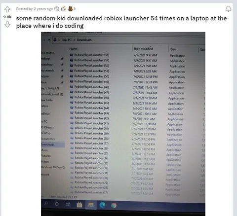Roblox launcher downloaded 54 times