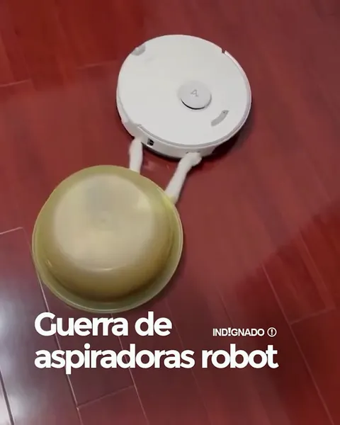 Guerra de aspiradoras robot