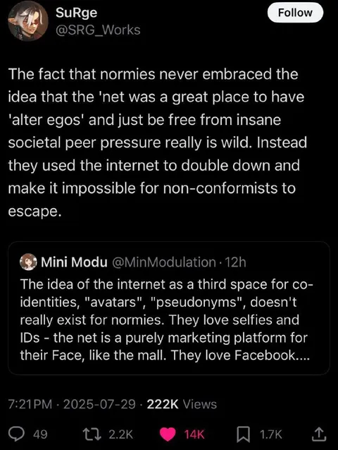 The Internet Was Never a Third Space