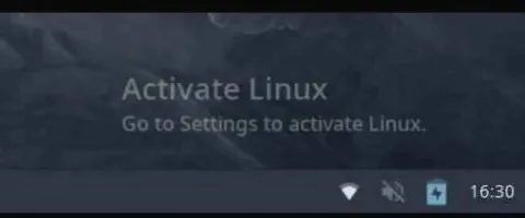 Activate Linux Watermark