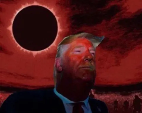 Трамп под кровавым затмением