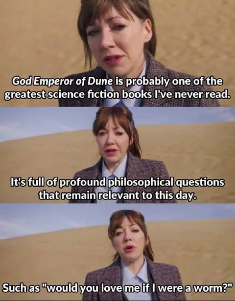 God Emperor of Dune Worm Question