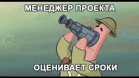 Менеджер проекта оценивает сроки