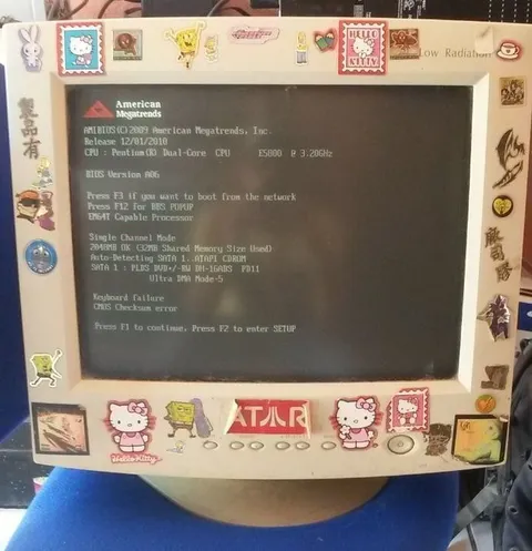 Hello Kitty Computer Keyboard Failure
