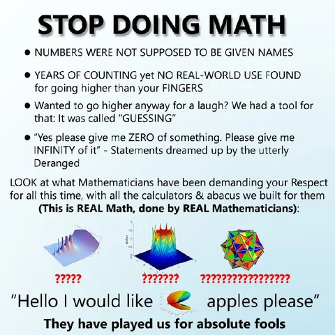 Stop Doing Math